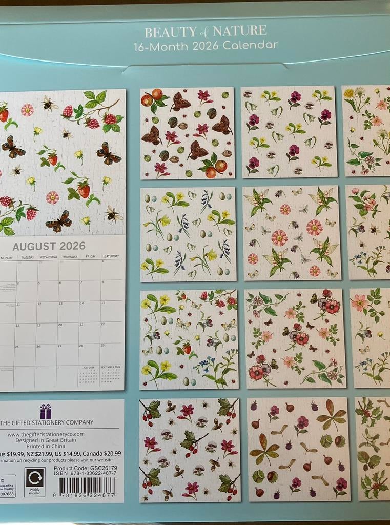 Kalenders nieuw, Ophalen of Verzenden, Maandkalender, Zo goed als nieuw