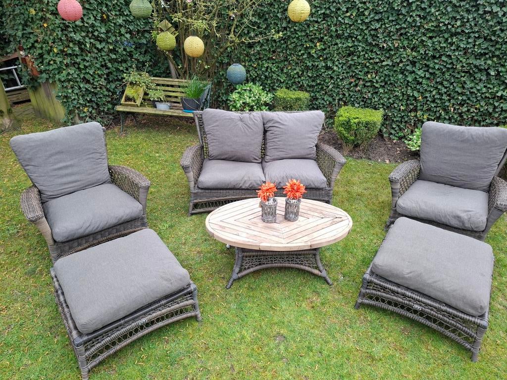 Luxe Apple Bee Loungeset, Tuin en Terras, Tuinsets en Loungesets, Ophalen, 5 zitplaatsen, Gebruikt, Loungeset