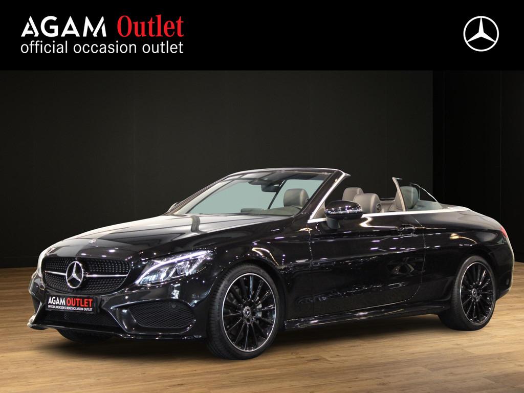 Mercedes-Benz C-Klasse Cabrio 180 Premium Plus, Automaat, 12 maanden, 4 stoelen, Zwart