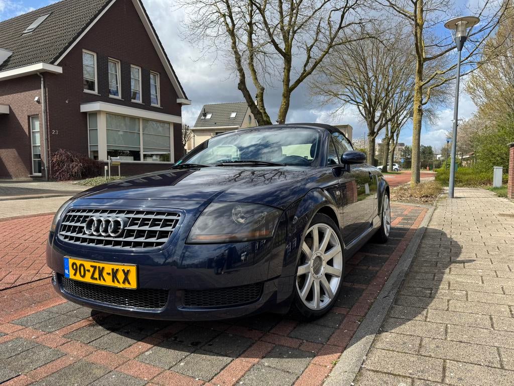 Audi TT S-line roadster cabrio VOL EN IN TOPSTAAT, Auto's, Audi, Voorwielaandrijving, TT, Zwart, 4 cilinders