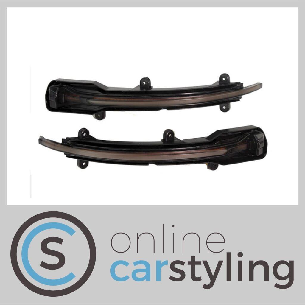 Dynamische LED knipperlichten Deurspiegels Audi Q5 8R Smoke, -, -, Nieuw, -