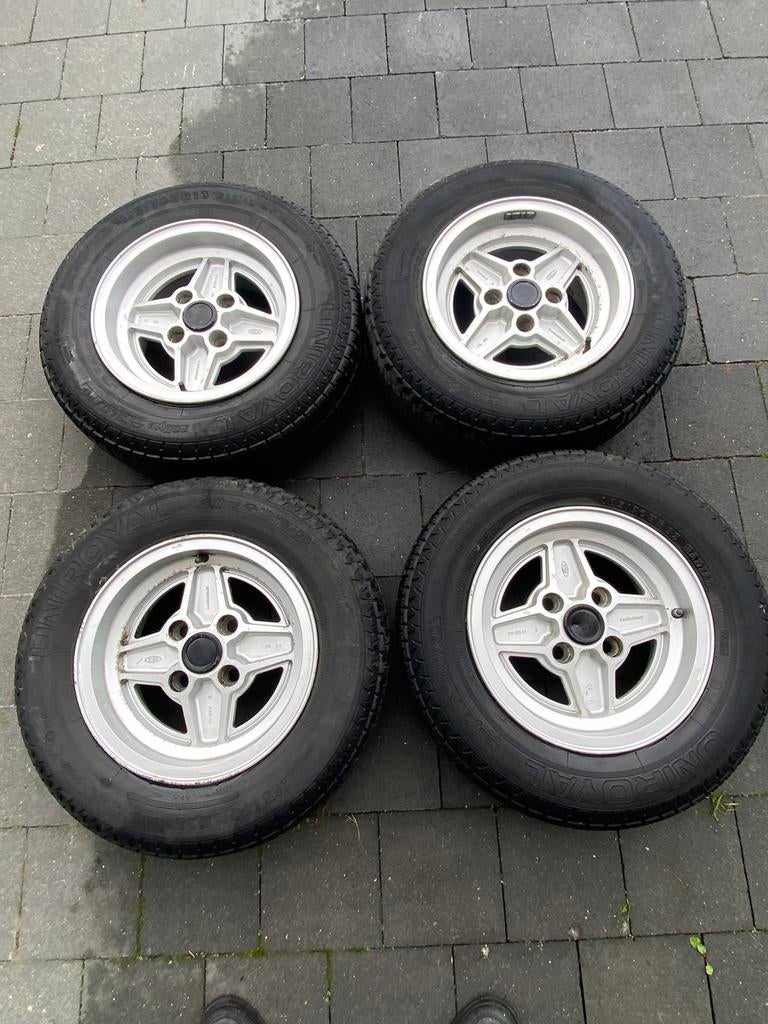 Ford Capri rs mk2 taunus escort 13 inch alu velgen, Ophalen