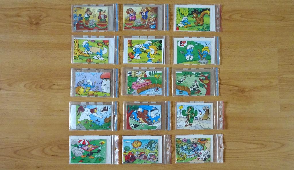 Verrassingsei puzzeltjes, Peyo, Ophalen of Verzenden, Gebruikt