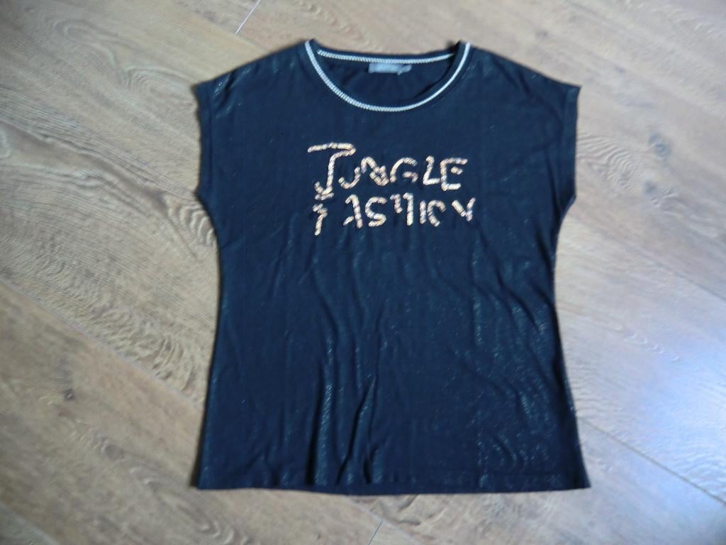 Zwarte top Geisha maat M, Maat 38/40 (M), Geisha, Zwart, Ophalen of Verzenden