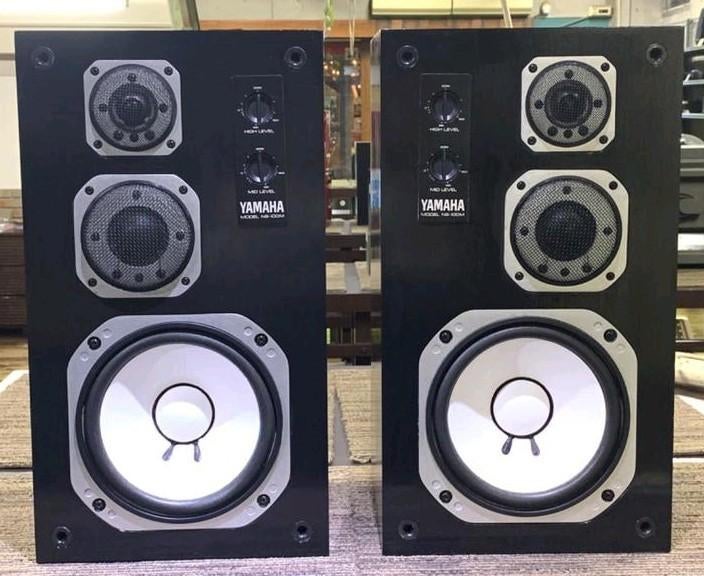 Yamaha NS100 m 3 weg Hifi studio monitor speakers, Ophalen, Front, Rear of Stereo speakers, Overige merken