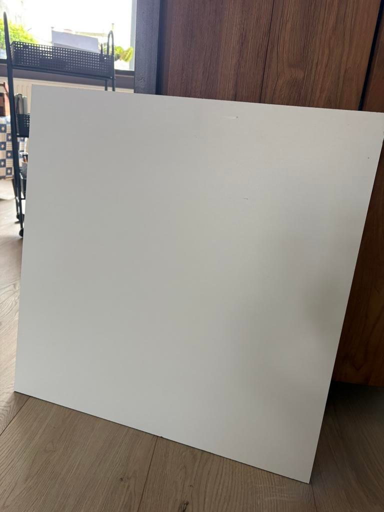 Nieuw stuk trespa plaat wit 61x60 cm, Doe-het-zelf en Verbouw, Platen en Panelen, Ophalen, Zo goed als nieuw