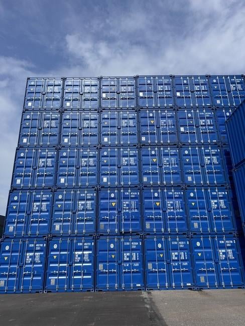 Nieuwe 20ft High Cube, Ophalen