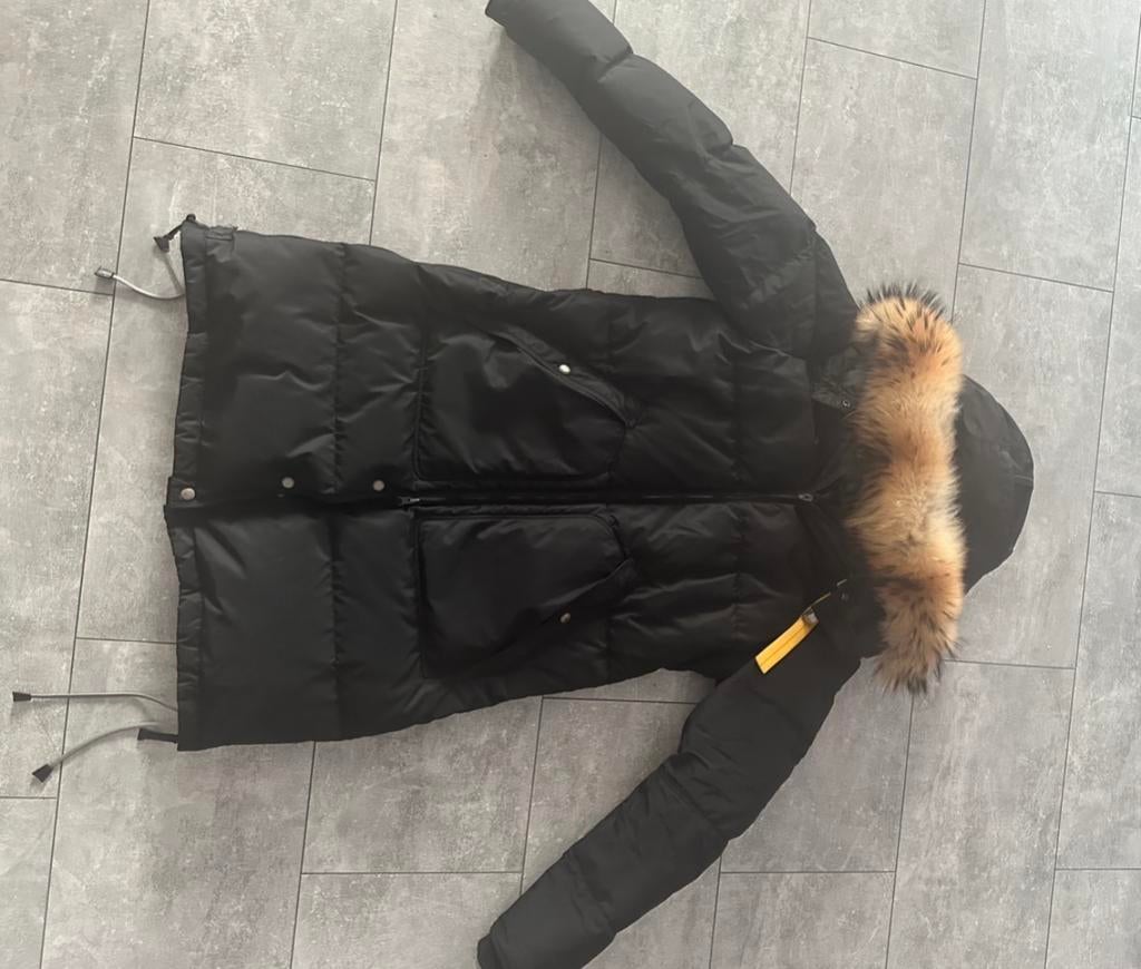 Parajumper jas €300, Kleding | Dames, Jassen | Winter, Ophalen of Verzenden, Zo goed als nieuw, Zwart