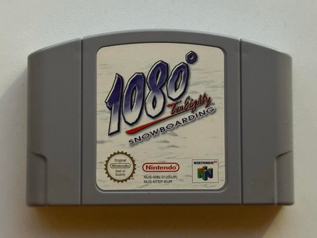 1080 Ten Eighty Snowboarding N64 Game, Gebruikt, 2 spelers, Eén computer, Ophalen of Verzenden