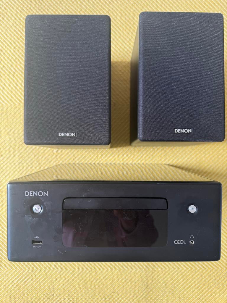 Denon CEOL stereo set met speakers – goede geluidskwaliteit, Audio, Tv en Foto, Stereo-sets, Gebruikt, Denon, Ophalen of Verzenden