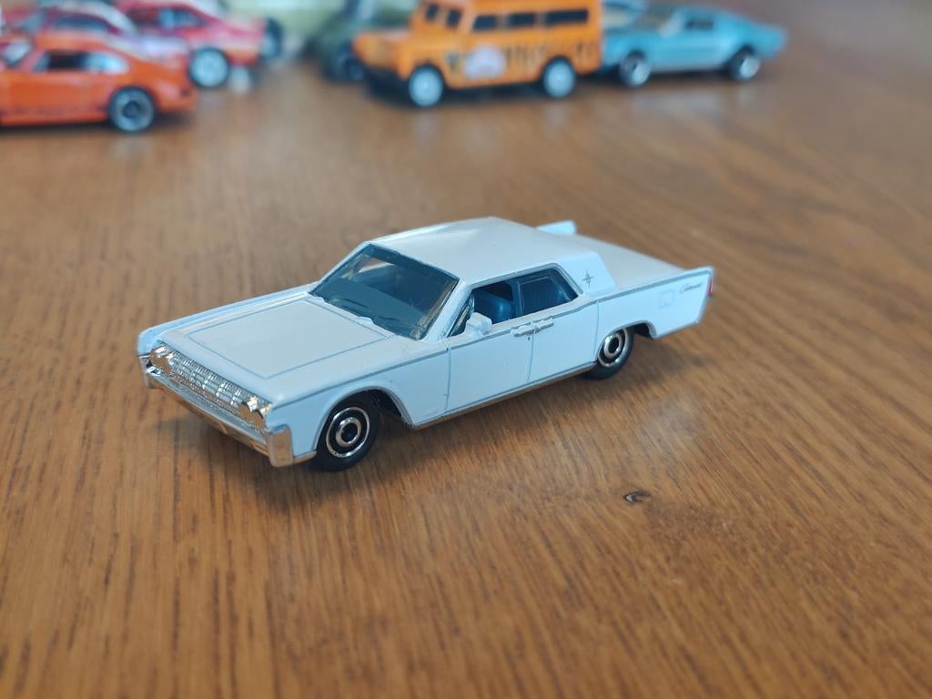 Matchbox Lincoln Continental WIT, Ophalen of Verzenden, Zo goed als nieuw, Auto