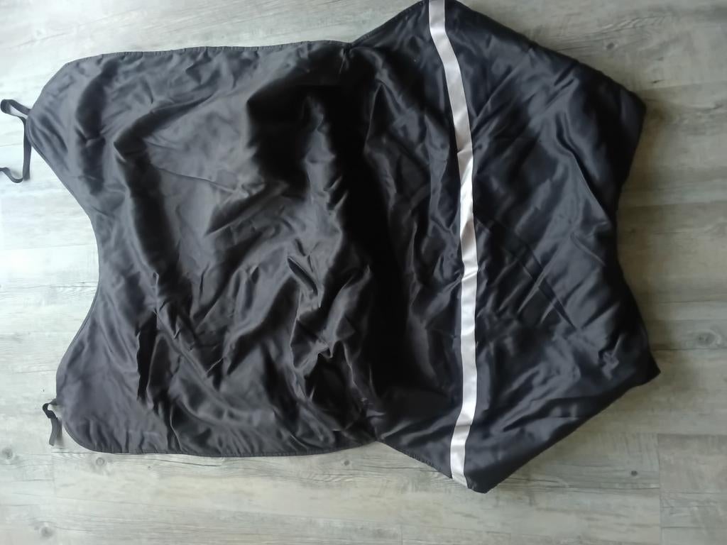 Beenkleed/schootkleed blauw met geïntegreerde voetenzak., Ophalen of Verzenden, Gebruikt