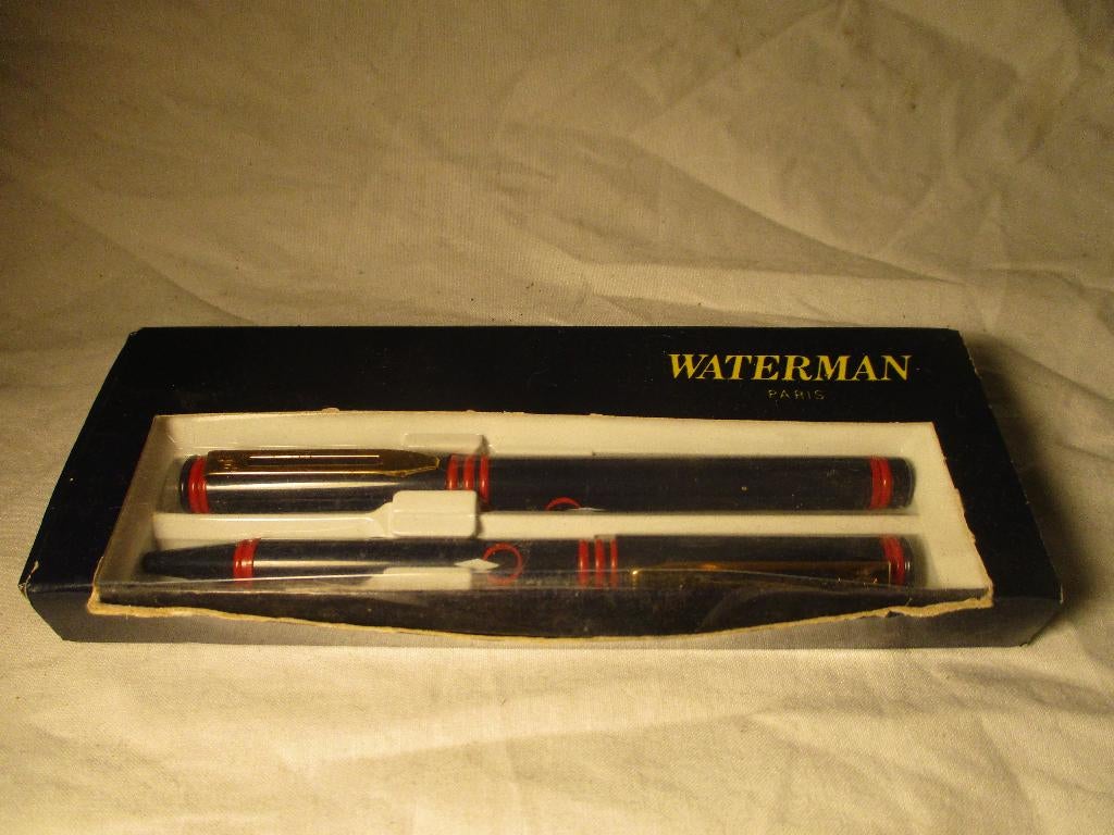 Waterman Paris vulpen en pen, Ophalen of Verzenden, Zo goed als nieuw, Vulpen, Waterman