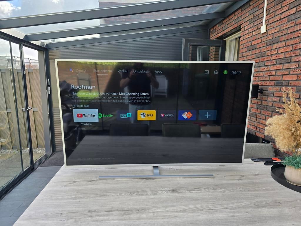 Philips Ambilight 65 inch Smart TV, Ophalen, 100 cm of meer, Philips