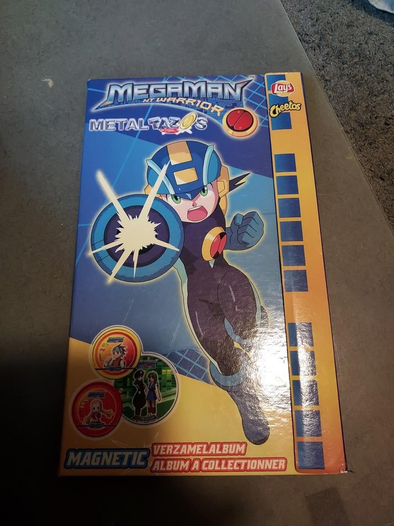 Megaman NT Warrior Metal Tazos, Ophalen of Verzenden