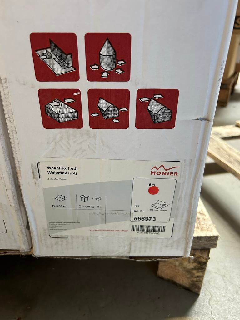 Wakaflex Rapid Flashing (Rood) - 5m, Doe-het-zelf en Verbouw, Dakpannen en Dakbedekking, Overige materialen, Overige typen, Nieuw