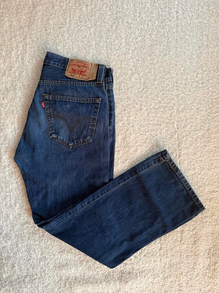 Levi's 501 Jeans W34 L30 - Uitstekende Staat, Blauw, ., Ophalen of Verzenden, Zo goed als nieuw