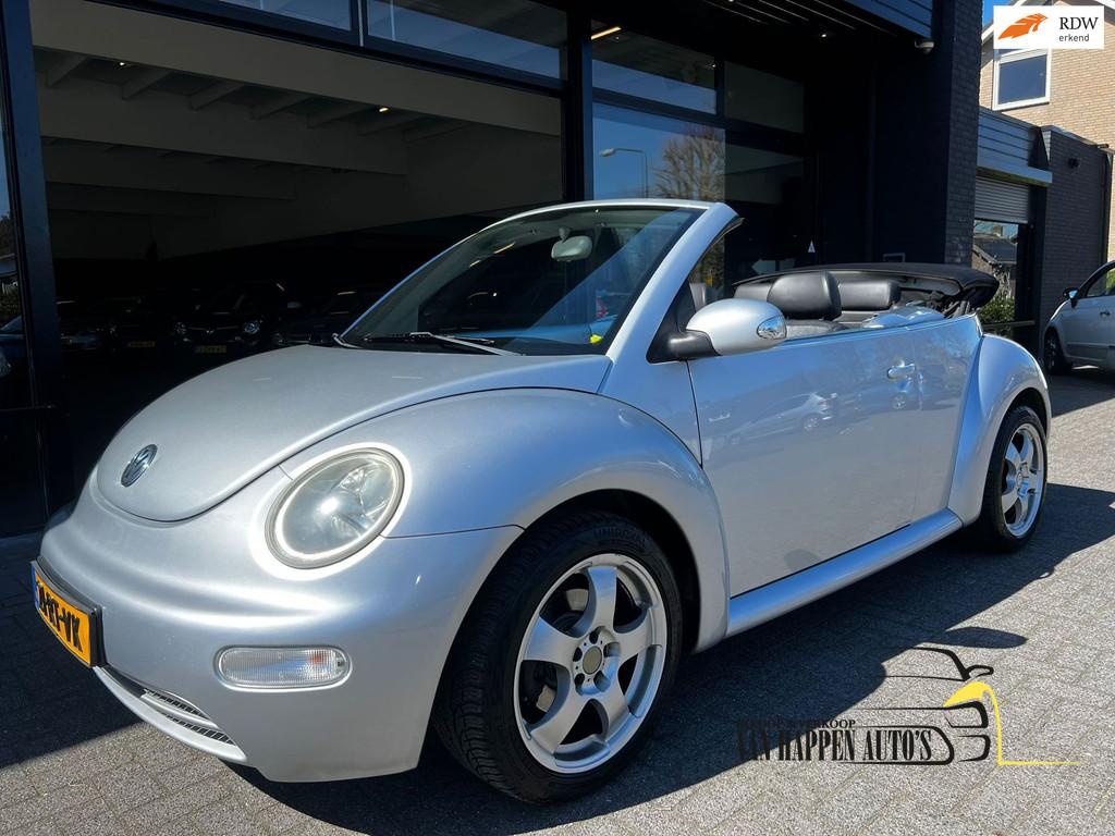 Volkswagen New Beetle Cabriolet 1.6 Turijn Cabrio / apk 4-20, Auto's, Gebruikt, Beetle (Kever), 4 cilinders, Cabriolet