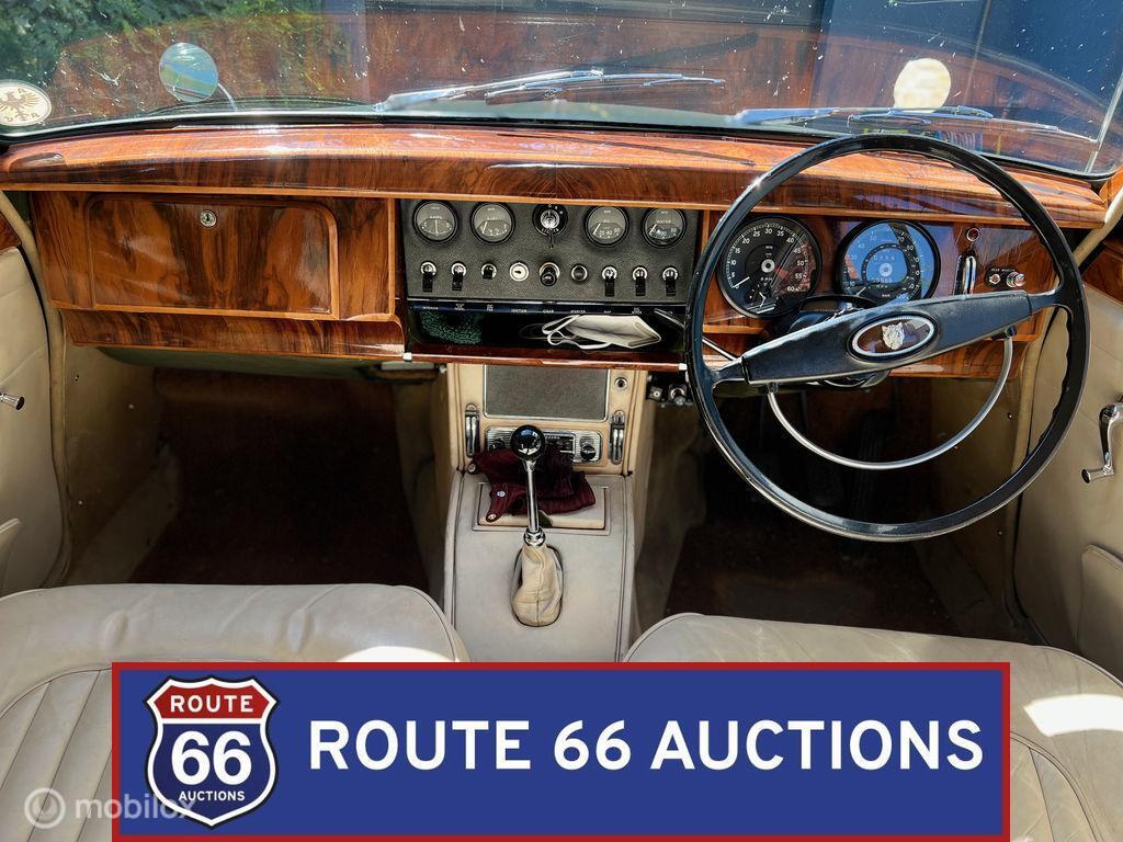 Jaguar MK2 | 1967 | Route 66 Auctions, Auto's, Overige carrosserieën, Zwart, Bedrijf, Handgeschakeld