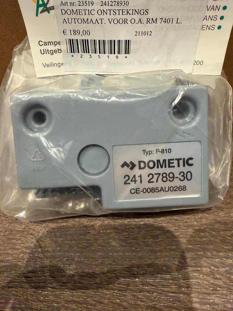 Dometic ontstekings automaat type p-810 nieuw, Ophalen of Verzenden, Nieuw