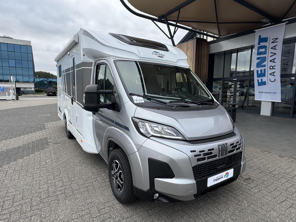 Carado T328 PRO+ AUTOMAAT + ACTIEPRIJS, Caravans en Kamperen, Campers, Automaat, Chemisch toilet, Fiat, Koelkast