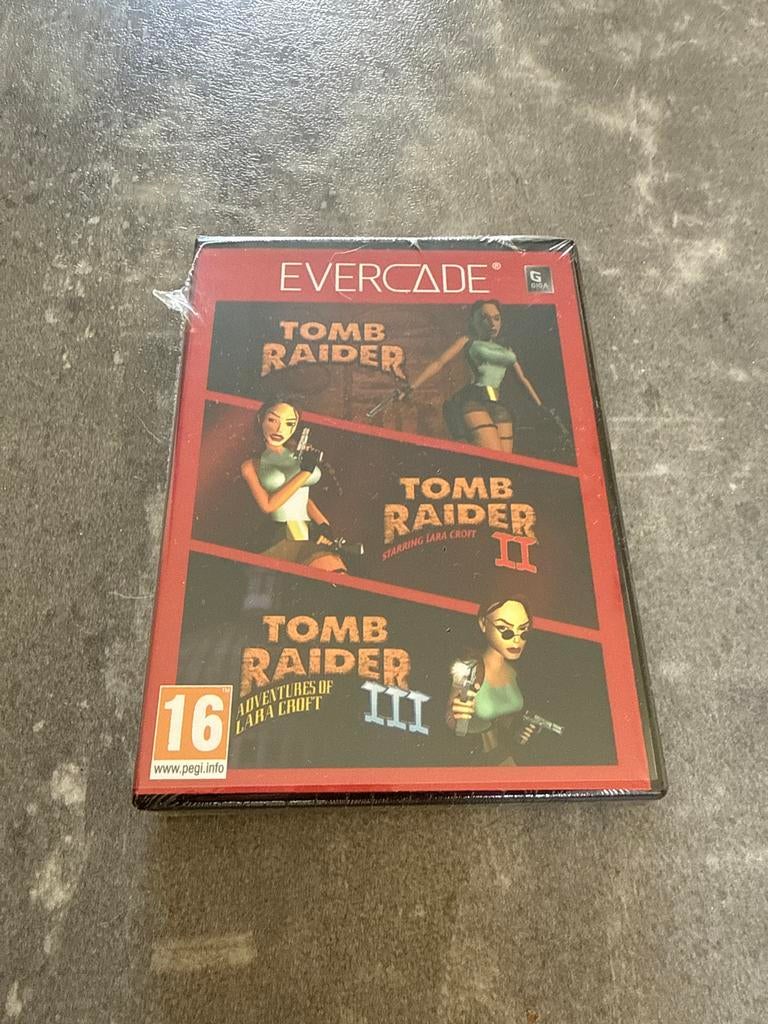 Evercade Tomb Raider Collection 1 (40) - Nieuw Gesealed, Avontuur en Actie, 1 speler, Nieuw, Ophalen of Verzenden