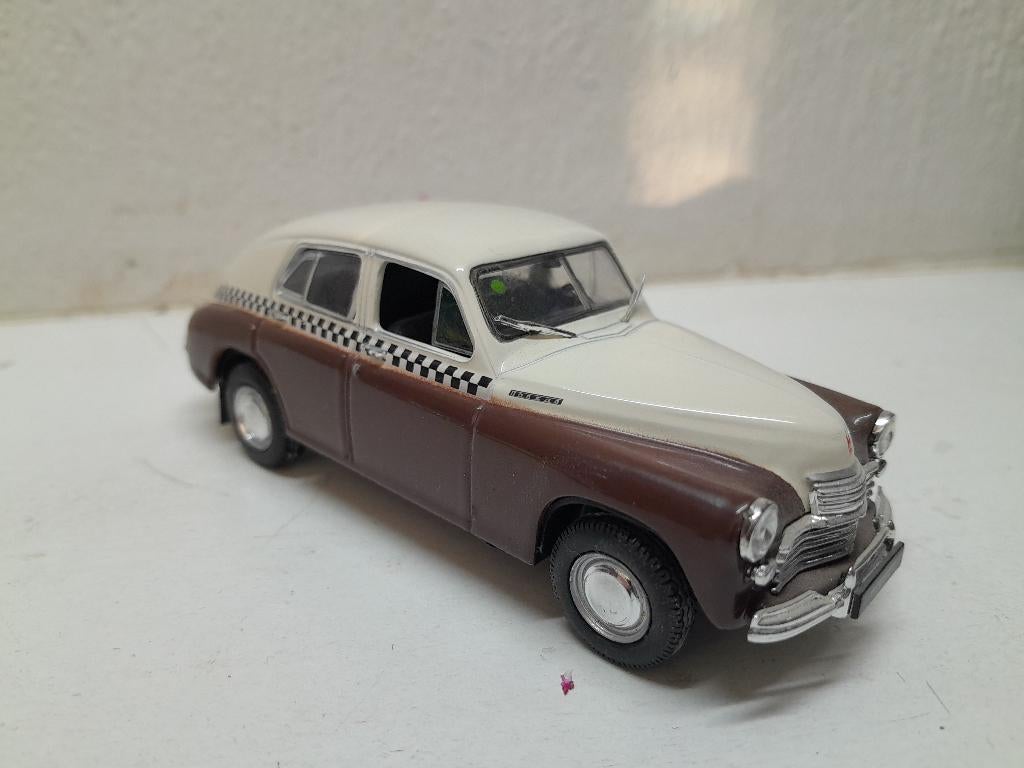 Russische Gaz M 20 Podeda Sedan Taxi., Hobby en Vrije tijd, Modelauto's | 1:43, Ophalen of Verzenden, Nieuw, Auto, Overige merken