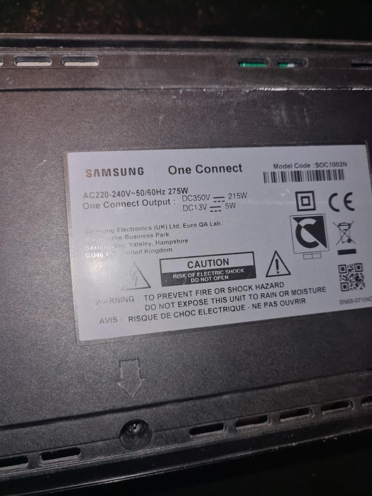 One connect box voor samsung qled tv, Ophalen, Zo goed als nieuw