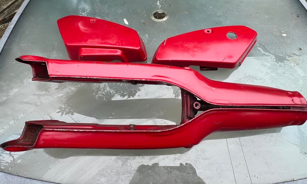 Honda C50 C70 C90 Voorvork NT en 2 zijkappen, Fietsen en Brommers, Ophalen, Gebruikt, Frame, Overige merken