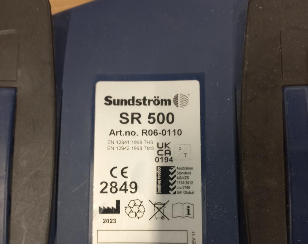 Sundström SR 500 Ventilatorunit, Ophalen of Verzenden, Gebruikt, Volgelaatsmaskers