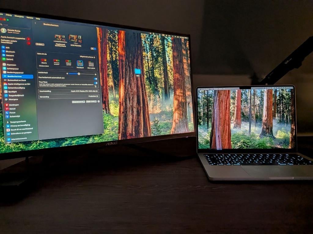 Asus ROG Swift PG258Q G-Sync 240Hz Gaming Monitor, Gebruikt, Asus, Full HD, 1 tot 2 ms