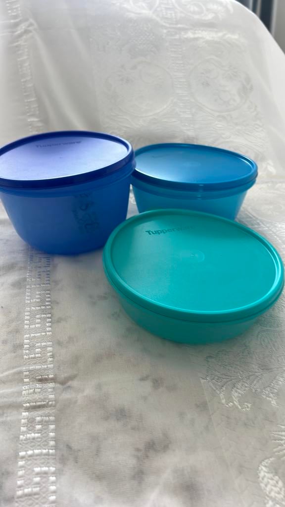 Tupperware set ruimtekommen 1L 1,5L 2L, Huis en Inrichting, Keuken | Tupperware, Ophalen of Verzenden, Nieuw, Overige typen