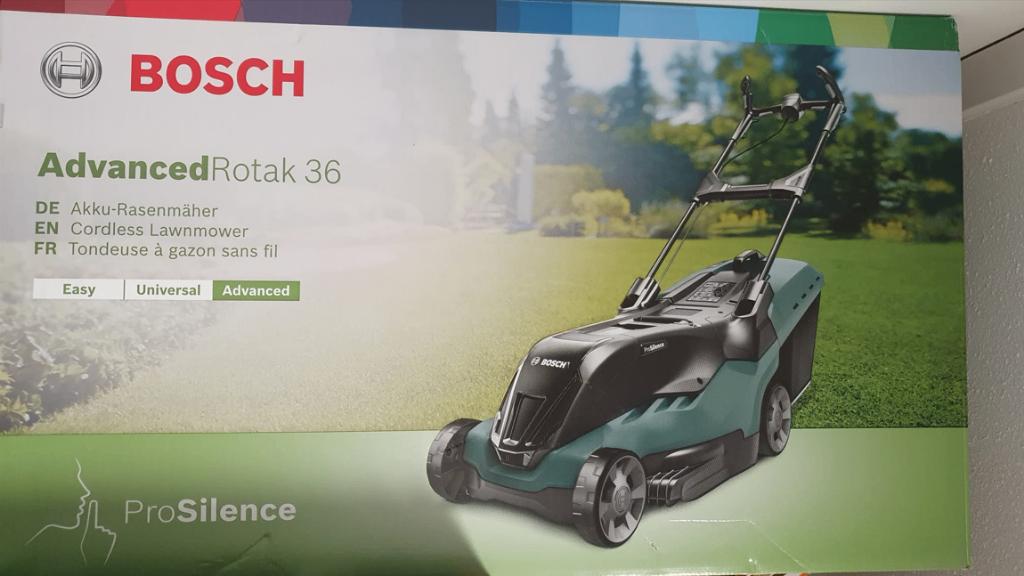 Grasmaaier Bosch Groen AdvancedRotak 36-690 06008B9608, Ophalen, Nieuw, Accu-grasmaaier, Bosch