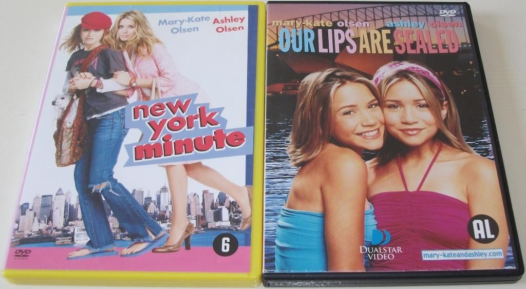 Dvd *** MARY-KATE & ASHLEY OLSEN *** 2 stuks, Cd's en Dvd's, Alle leeftijden, Ophalen of Verzenden, Zo goed als nieuw, Overige genres