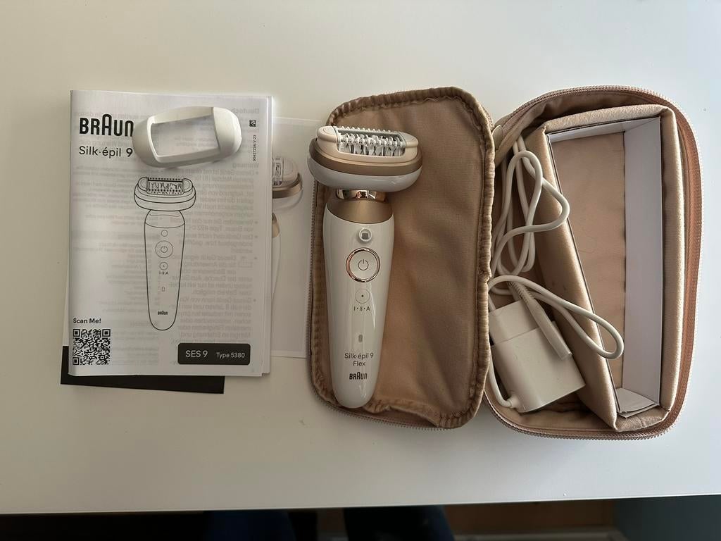 Braun epilator Silke-pil 9, Ophalen, Zo goed als nieuw, Scheren en Epileren