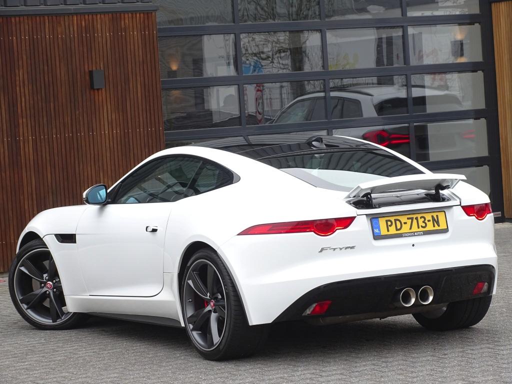 Jaguar F-Type 3.0 V6 Supercharged 400PK Coupé / carbon *NAP, Automaat, Euro 6, Wit, Bedrijf