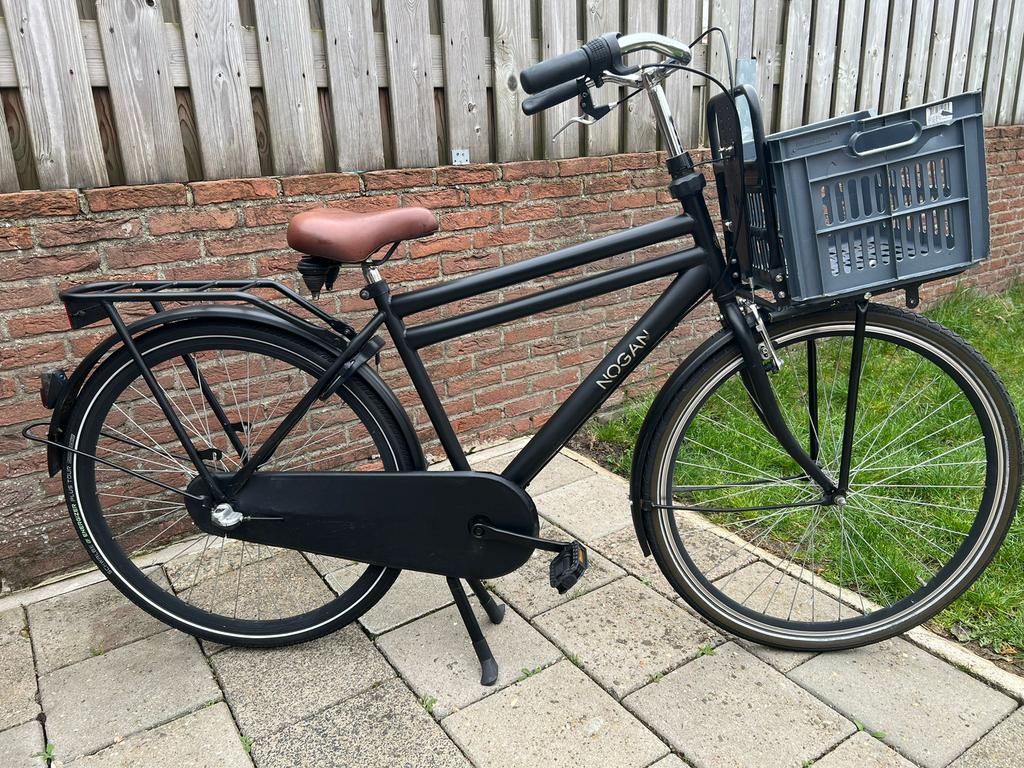 Herenfiets Nogan Transport 50cm 28 inch, Versnellingen, 49 tot 53 cm, Zo goed als nieuw, Ophalen