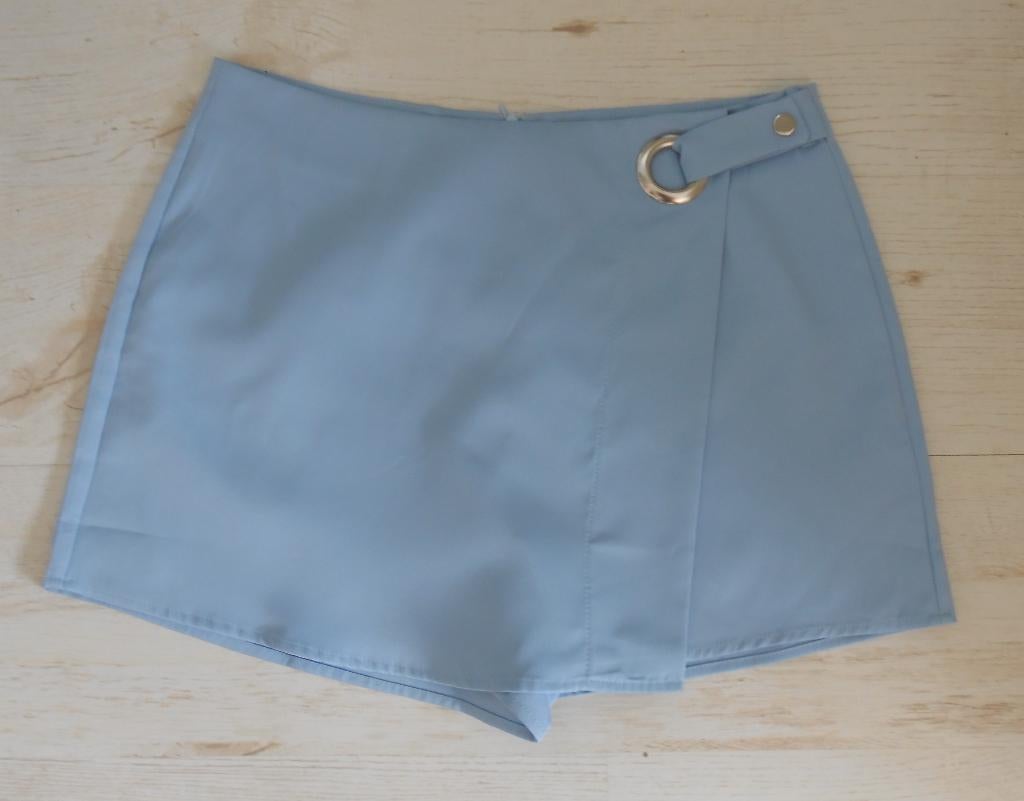Shein skort lichtblauw mt 42/44, Blauw, Maat 42/44 (L), Nieuw, Ophalen of Verzenden