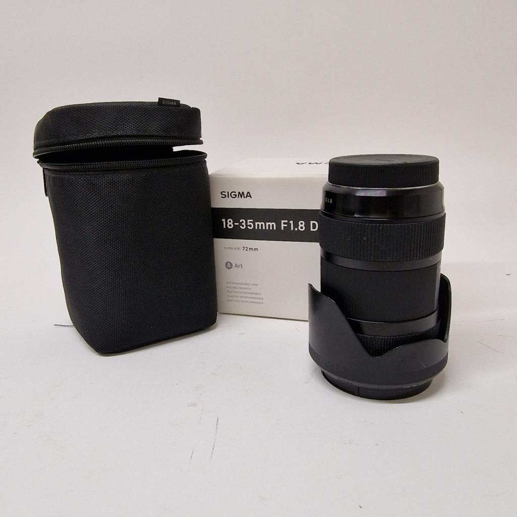 SIGMA 18-35mm/1.8 DC HSM ART Canon | Nette staat, Sigma, Zo goed als nieuw, https://www.sigma-global.com/en/contact/, 2-4-16 Kurigi, Asao-ku, Kawasaki-shi, Kanagawa 215-8530, Japan