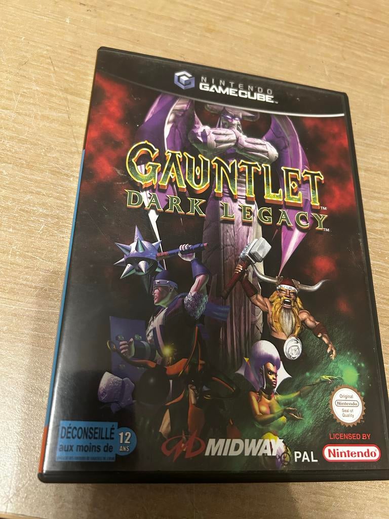 Nintendo GameCube Gauntlet Dark Legacy, Spelcomputers en Games, Gebruikt, Eén computer, Ophalen of Verzenden, Role Playing Game (Rpg)