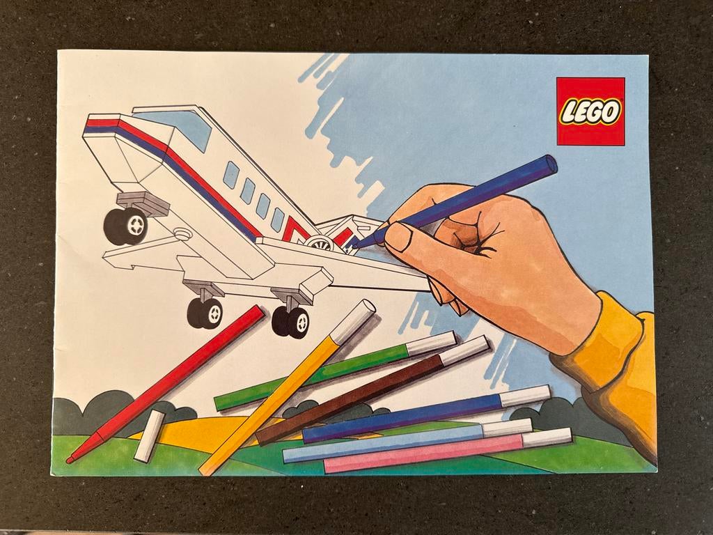 Lego Kleurboek 1985 -, Gebruikt, Lego, Overige typen, Ophalen of Verzenden