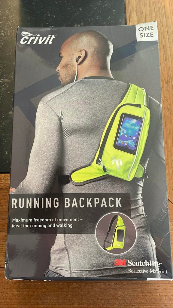 Crivit Hardlooprugzak - Ideaal voor hardlopen en wandelen, Overige merken, Overige typen, Nieuw, Ophalen of Verzenden