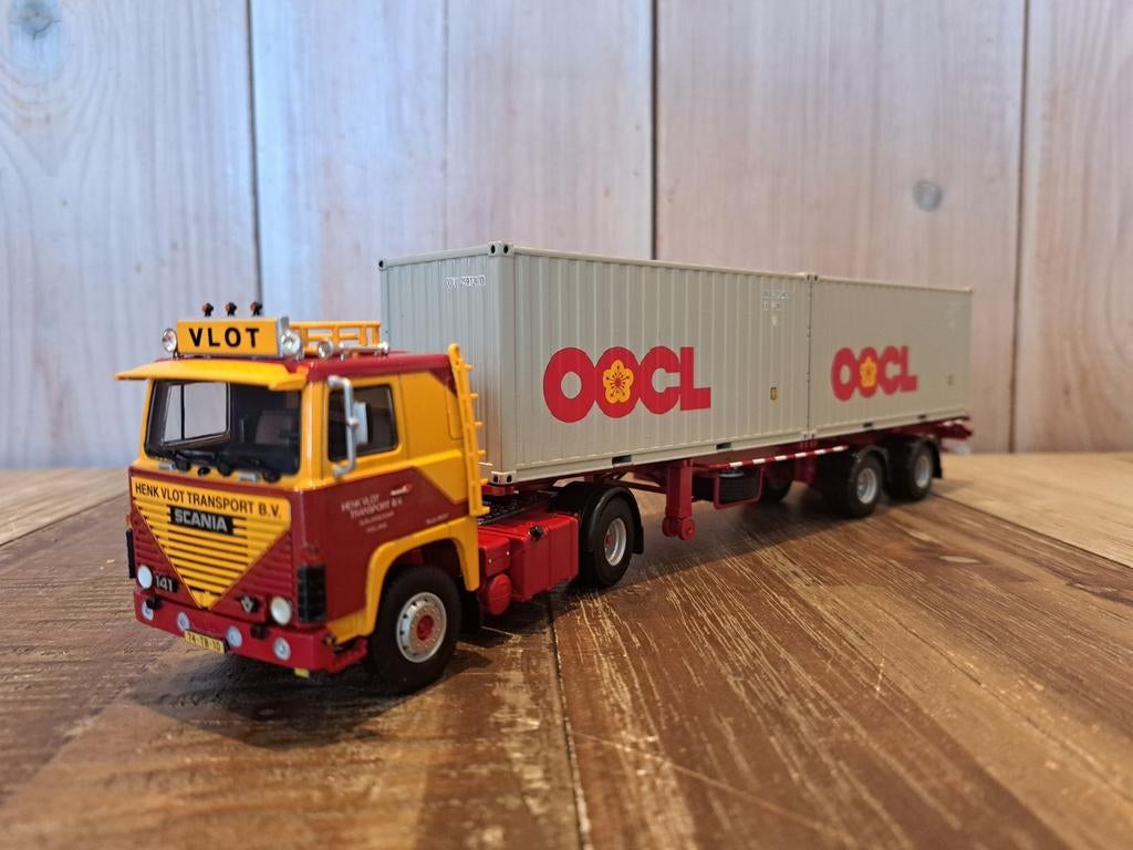 WSI Scania 1 4x2 van Henk vlot Transport, Hobby en Vrije tijd, Modelauto's | 1:50, Nieuw, Bus of Vrachtwagen, Wsi, Ophalen of Verzenden