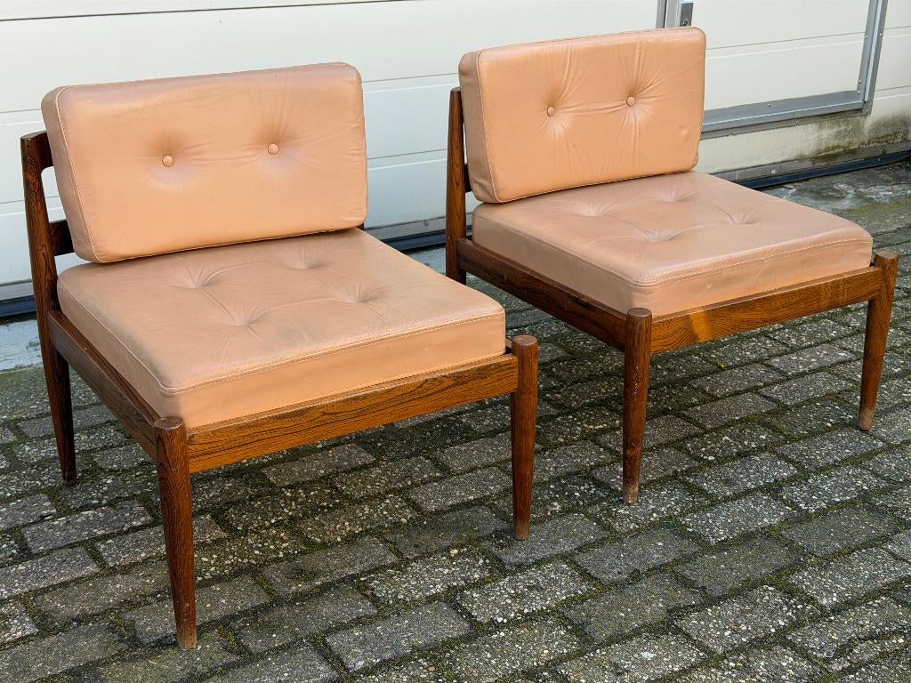 Kai Kristiansen Magnus Olesen Stoelen Vintage Design Jaren, Ophalen, Gebruikt, Hans Wegner Vodder Getama Vitra Eames Togo Retro Moller Chairs