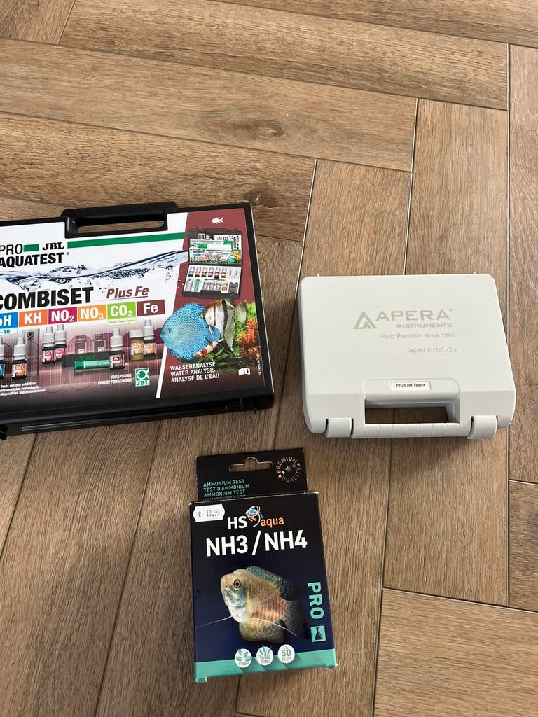 aquarium testset nitriet, nietraat, ammoniak & PH, Dieren en Toebehoren, Vissen | Aquaria en Toebehoren, Ophalen of Verzenden
