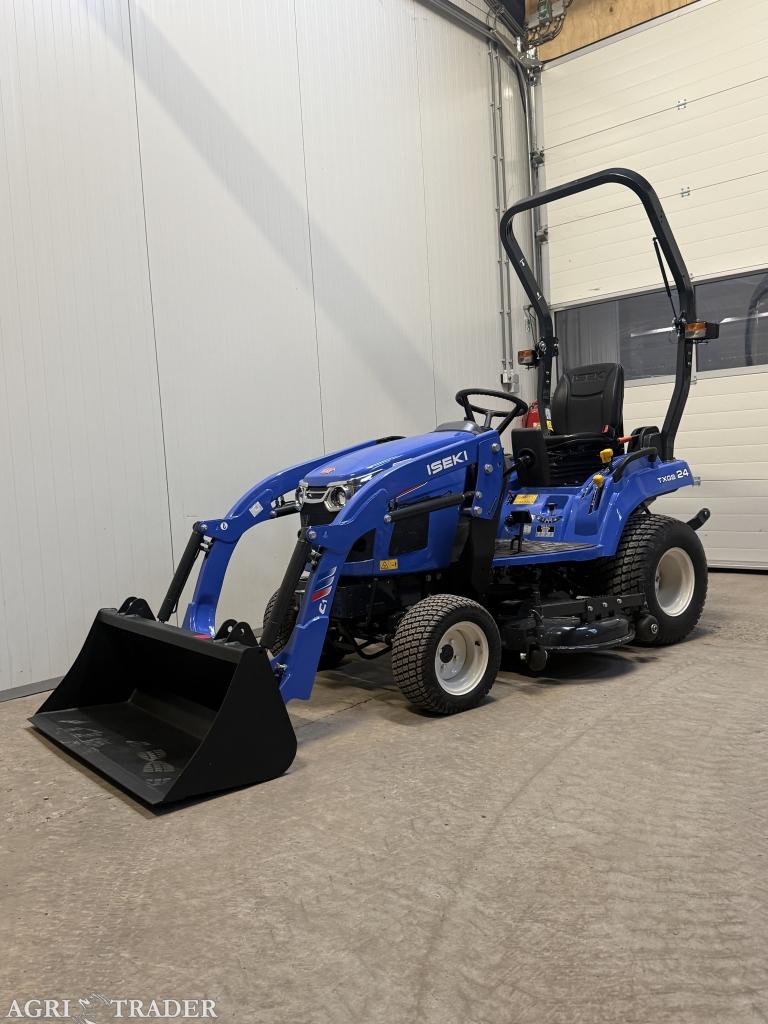 Iseki txgs24 met voorlader demo hydrostaat, Zakelijke goederen, Agrarisch | Tractoren, Overige merken, Gebruikt, Niet opgegeven
