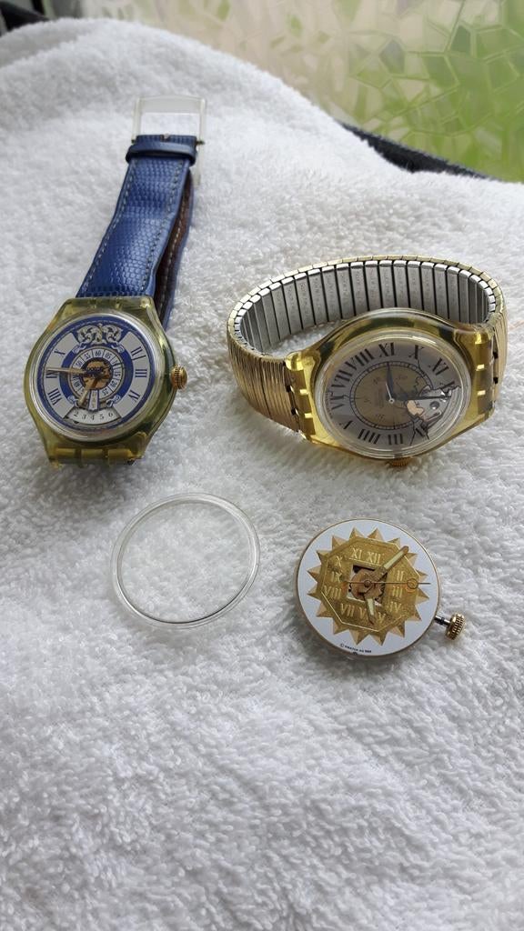 Swatch automaat 2x plus  los uurwerk, Ophalen