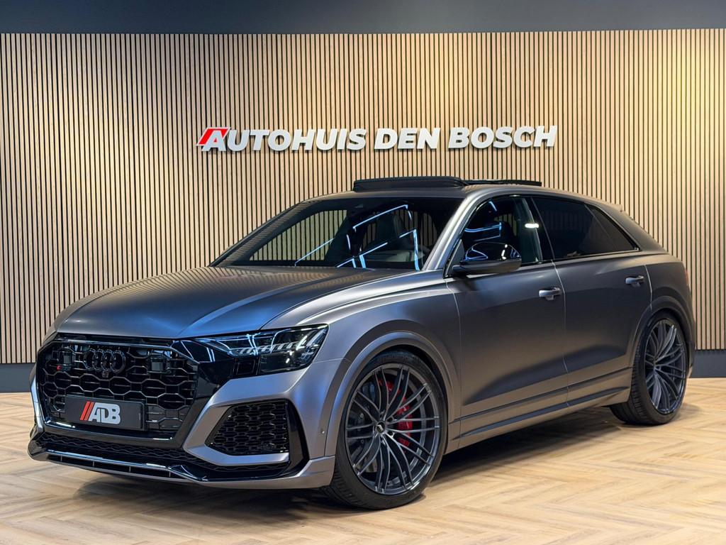 Audi RSQ8 4.0 TFSI Quattro - Keramisch - Pano - 23” ABT, Auto's, Audi, Gebruikt, 600 pk, Leder, Bedrijf