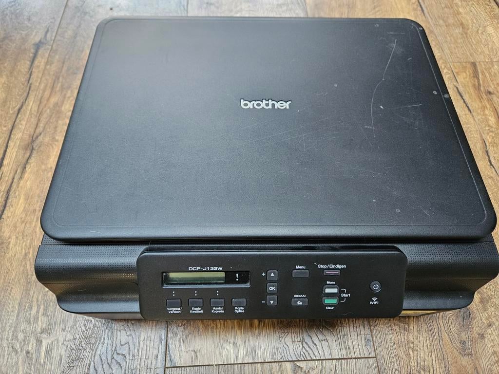Brother printer/scanner DCP-J132W, Computers en Software, Printers, Ophalen, Gebruikt, Inkjetprinter, All-in-one