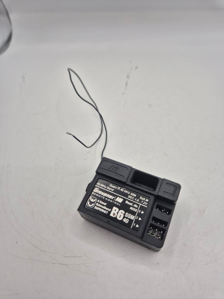 Graupner JR B6 40mhz ontvanger voor rc, Ophalen of Verzenden